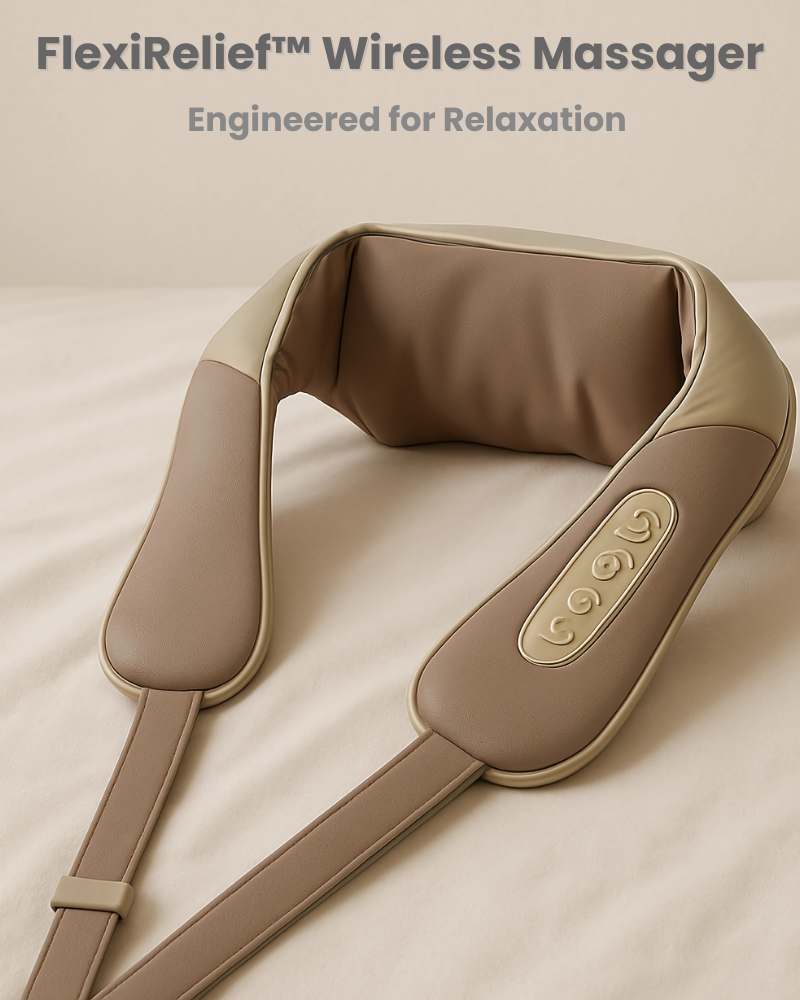 FlexiRelief™ Wireless Neck & Shoulder Massager