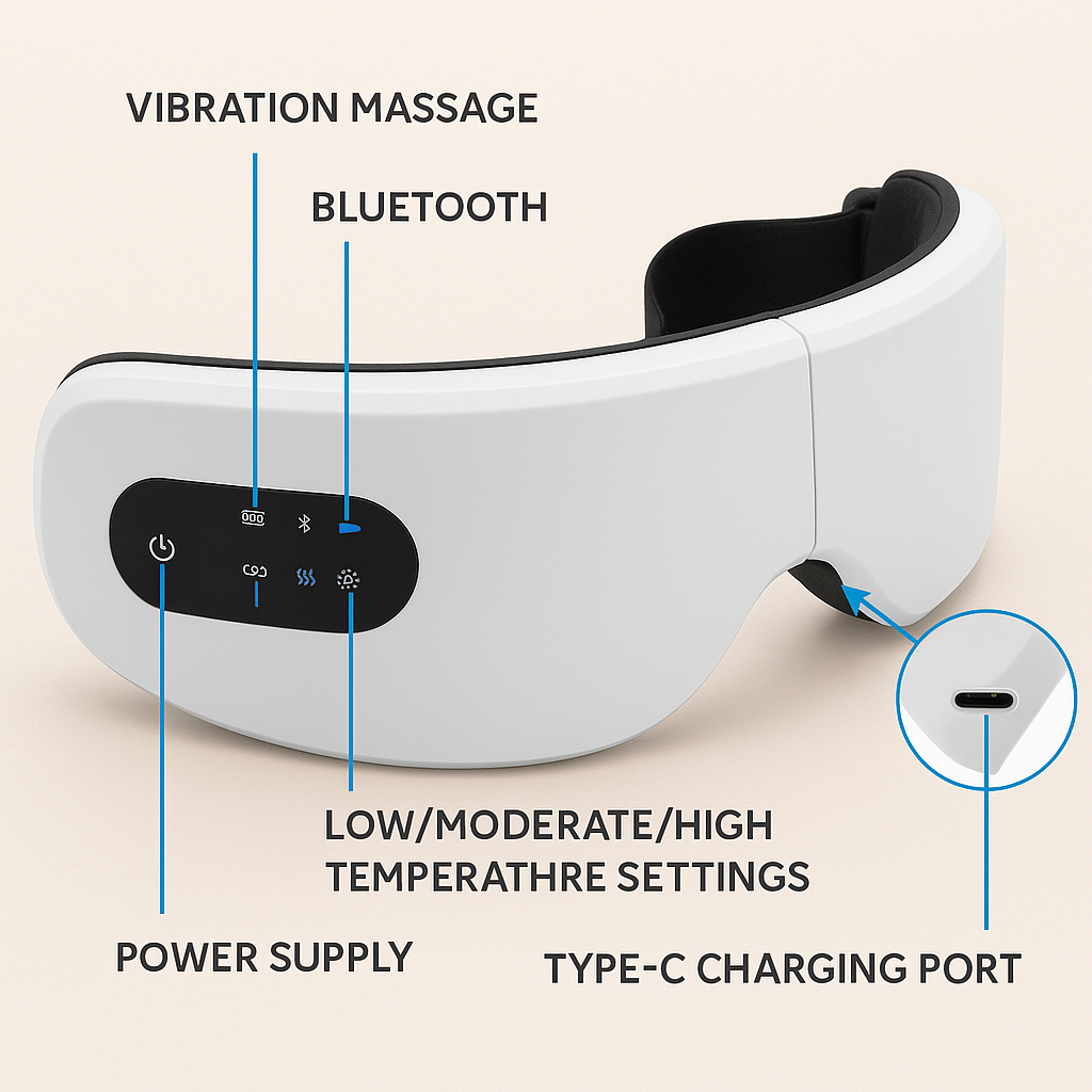 BlissEye™ Smart Massager